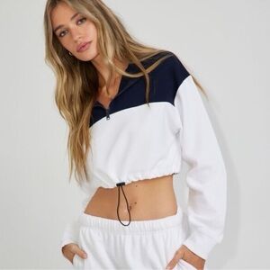 Garage Quarter Zip Mockneck